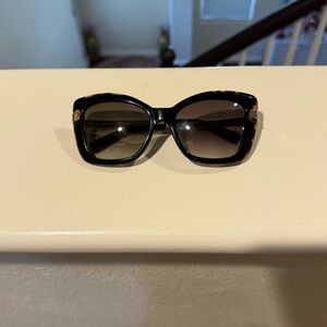 Salvatore Ferragamo Tortoise Oversized Sunglasses